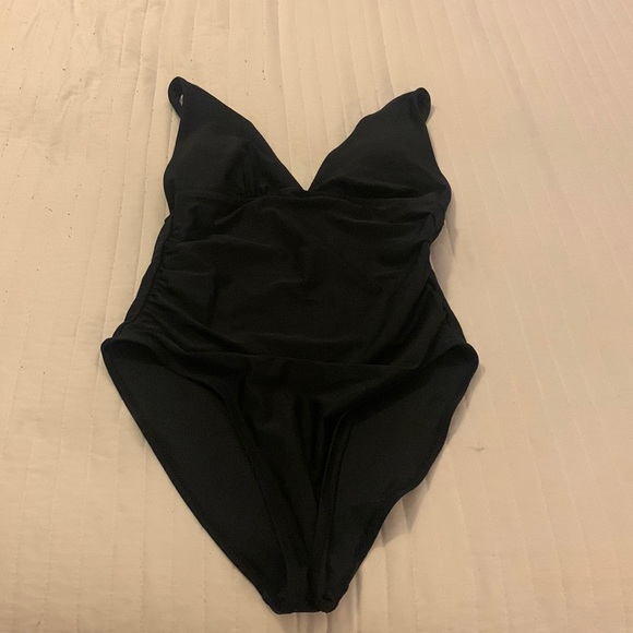 Old Navy Swim Black Old Navy One Piece Womens Swimsuit Poshmark